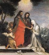 The Mystic Marriage of St.Catherine of Siena, Francesco Vanni